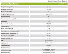 Load image into Gallery viewer, Micro Focus X-ray Source  Libra09UINJ-01
